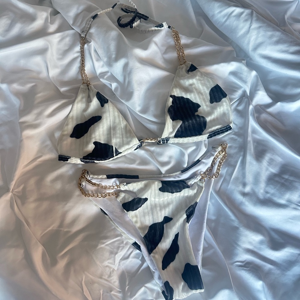 Cow Print Bikini
